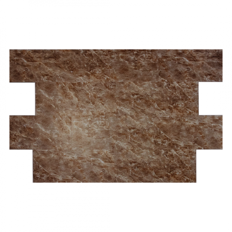 SPC плитка Мрамор Марон 115 (600*300*4 мм) — купить в Москве