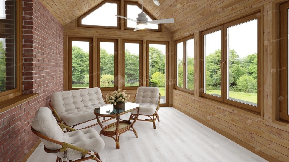 Виниловый ламинат "Alpine Floor" Classic Light MC Дуб Выбеленный (1220*183*3,5 мм) — купить в Москве