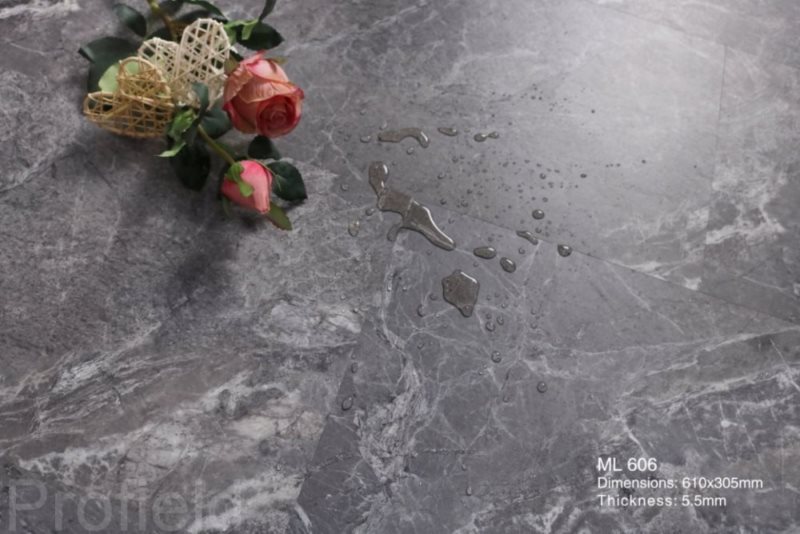 SPC ламинат "Profield" Грей марбл (305*610*5,5 мм) — купить в Москве