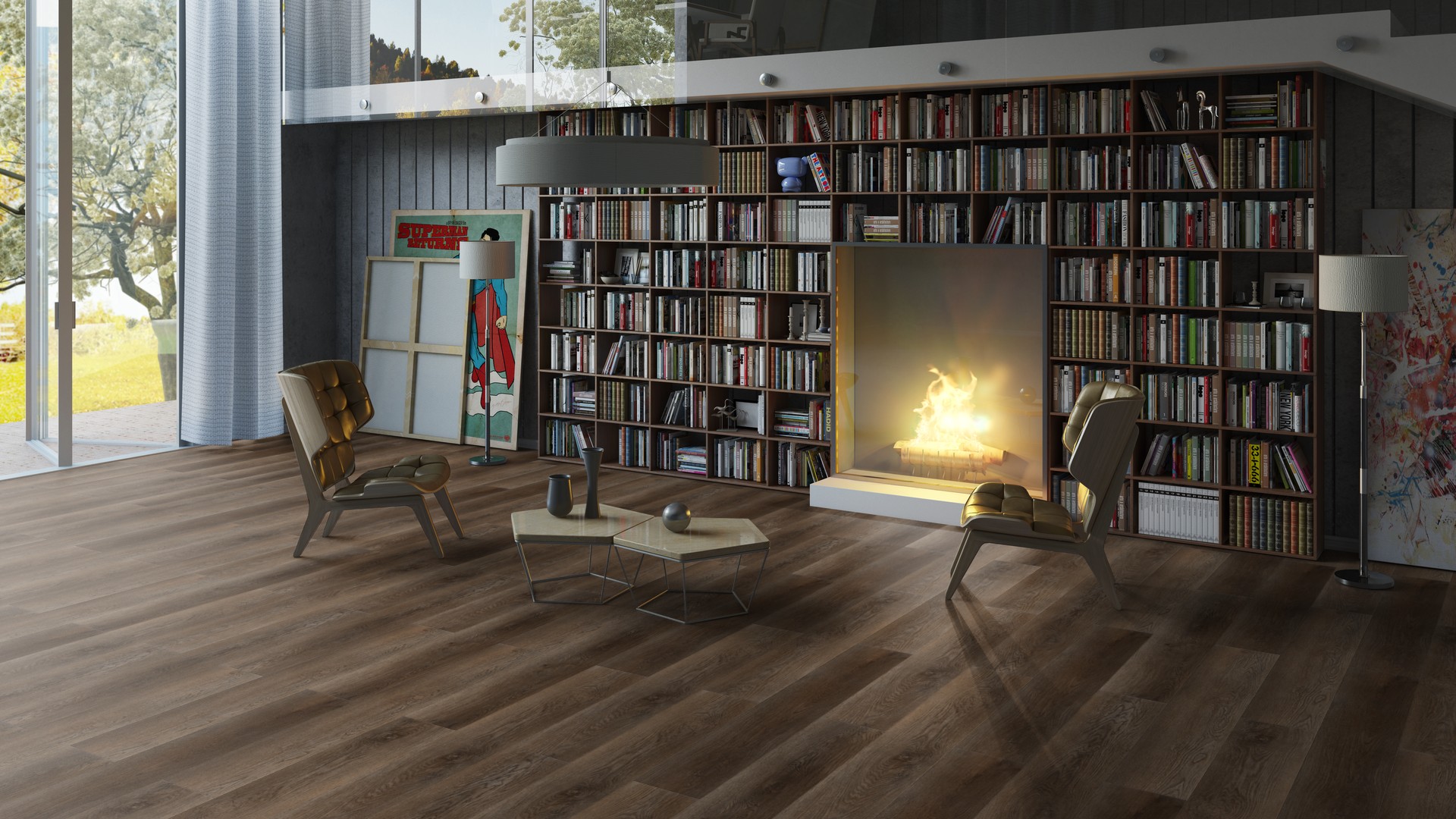 SPC ламинат "Tarkett" Deep House Rachel (1400*225*4,6 мм) — купить в Москве