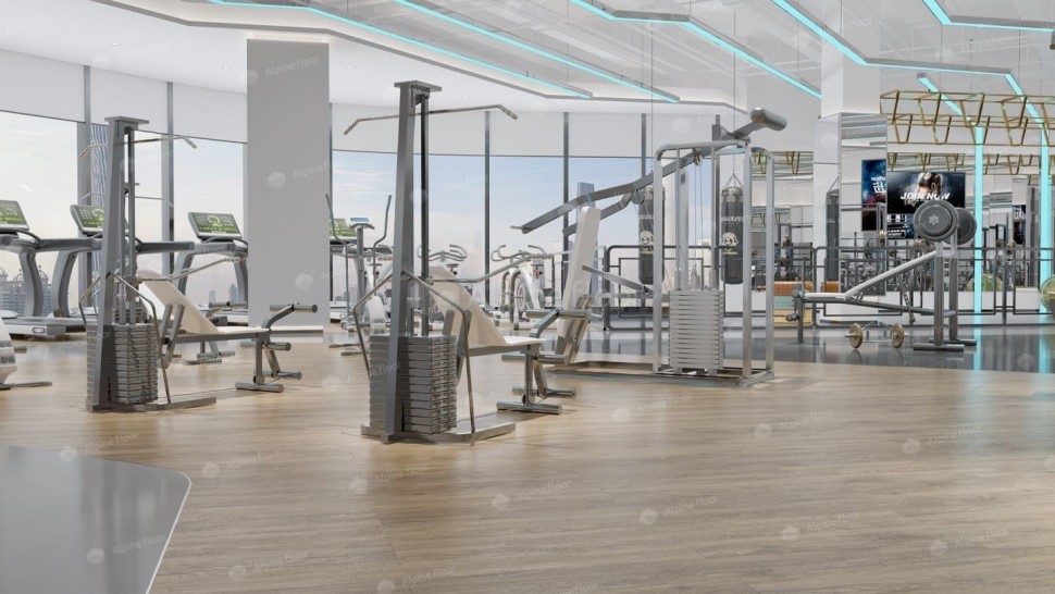 Кварцевый ламинат "Alpine Floor" Grand Sequoia Superior ABA Миндаль (1220*183*8 мм) — купить в Москве