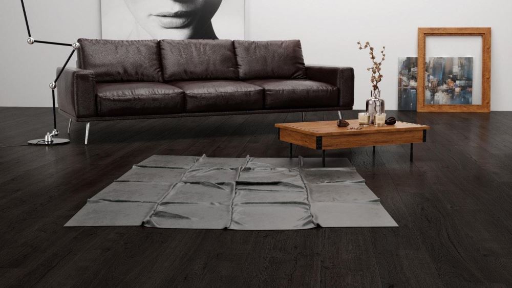 Ламинат "Camsan" Platinum Дуб Антрацит (1380*190*10 мм) — купить в Москве