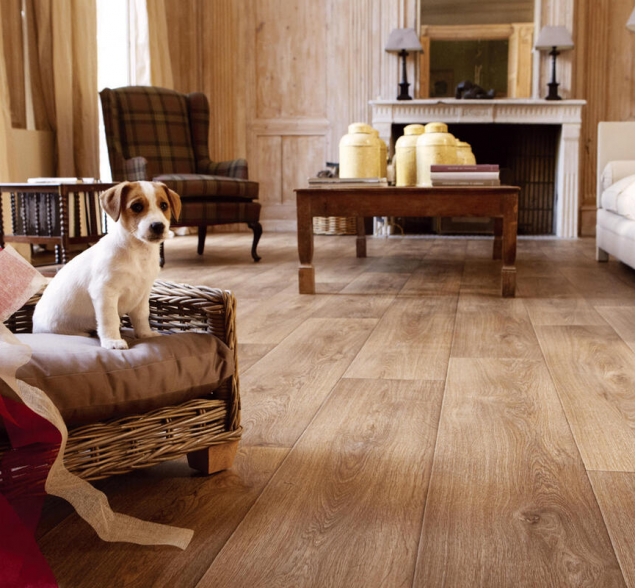 SPC ламинат "CronaFloor" Wood 4V Дуб Монтара (1200*180*4 мм) — купить в Москве