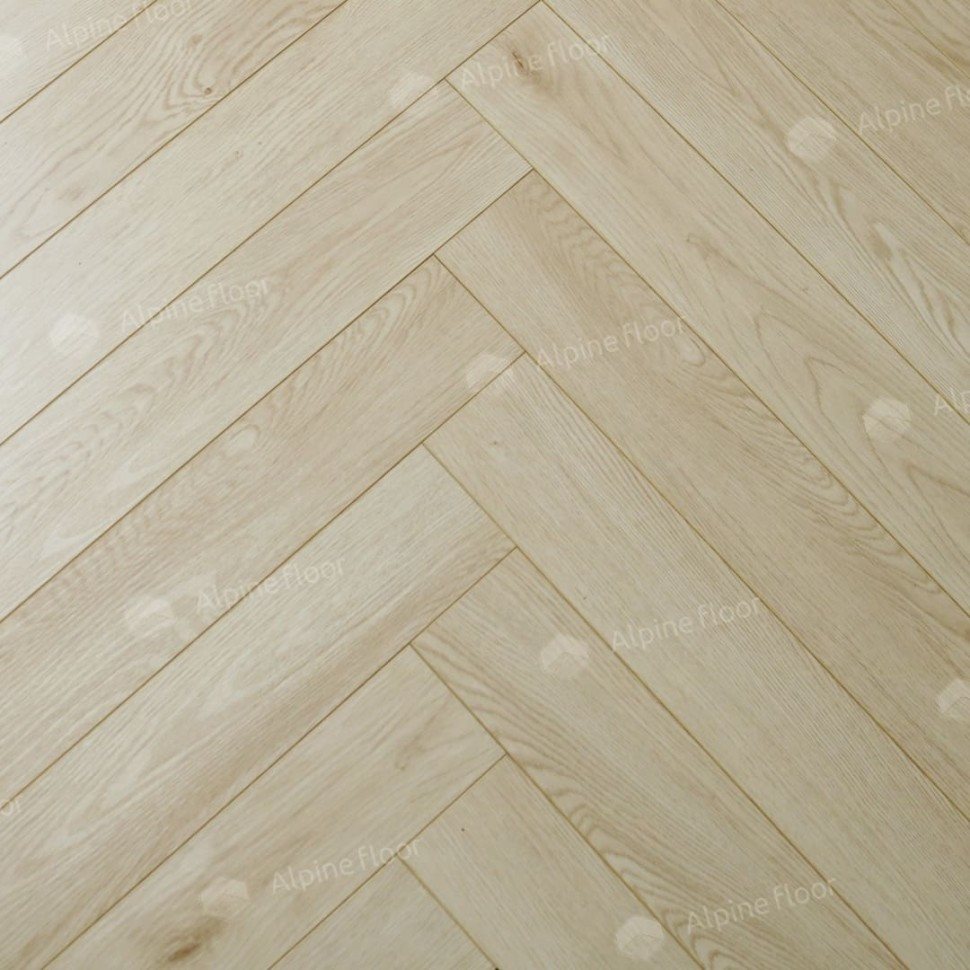 Ламинат "Alpine Floor" Herringbone 12 Дуб Сардиния (600*100*12 мм) — купить в Москве
