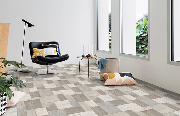 Линолеум полукоммерческий "IVC" Greenline Landscape 532 (4м) — купить в Москве