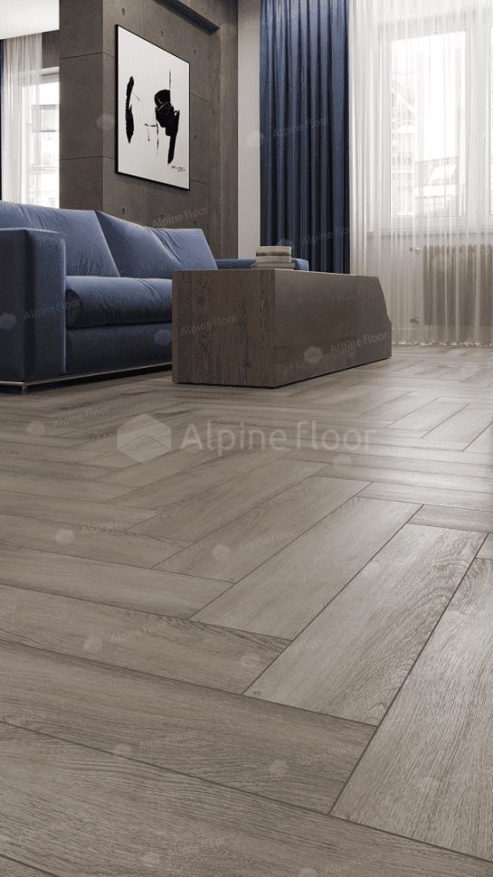 Виниловый ламинат "Alpine Floor" Parquet Light Дуб Исида (600*125*4 мм) — купить в Москве