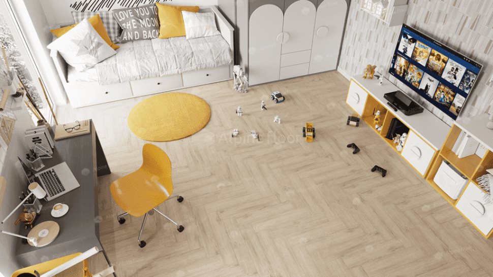 Виниловый ламинат "Alpine Floor" Parquet Light Дуб Медия (600*125*4 мм) — купить в Москве