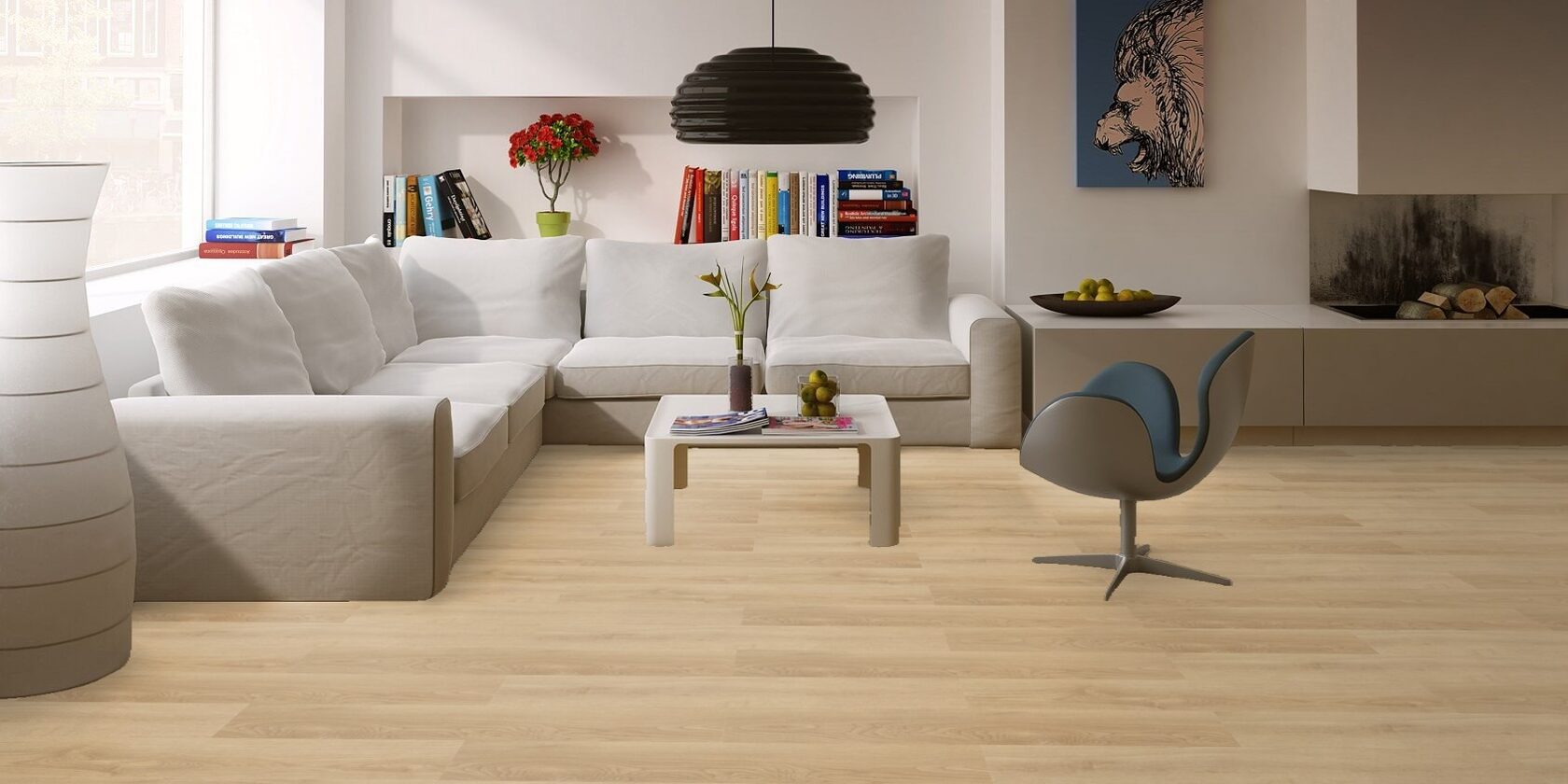 Клеевая плитка для коммерческих помещений "Bonkeel" Eruption (914,4*152,4*2,1мм) — купить в Москве