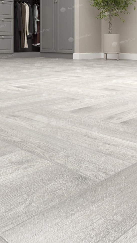 Виниловая плитка "Alpine Floor" Parquet LVT Дуб Полис (590*118*2,5 мм) — купить в Москве