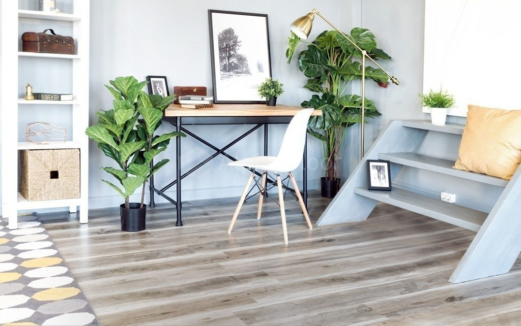 Кварцвиниловая плитка "Alpine Floor" Дуб Лесной (1219*184*3мм) — купить в Москве