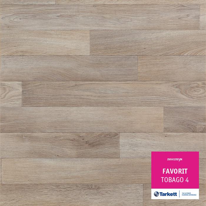 Линолеум бытовой "Tarkett" Фаворит Tobago 4 (4м) — купить в Москве