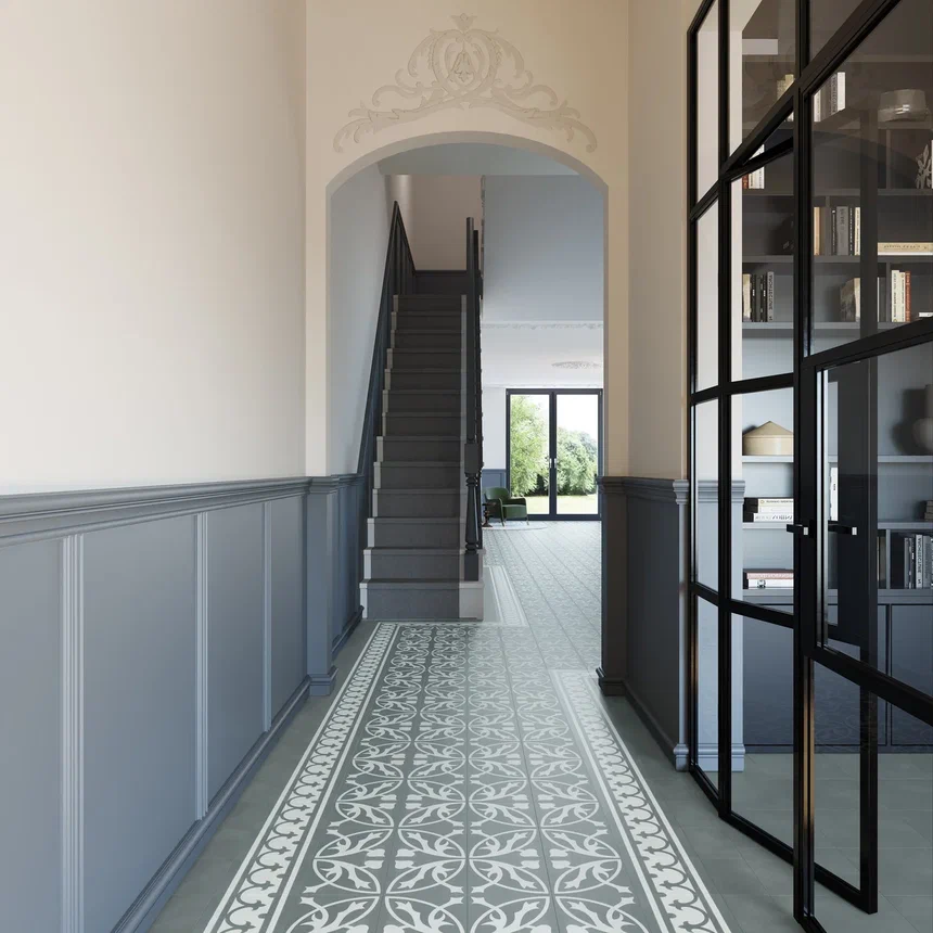 Кварцвиниловая плитка "Invictus" Victorian Deco Smoke (229*229*2,5мм) — купить в Москве