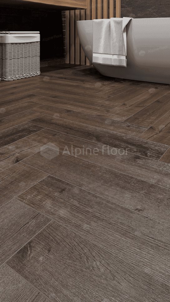 Виниловый ламинат "Alpine Floor" Parquet Light Дуб Альферац (600*125*4 мм) — купить в Москве