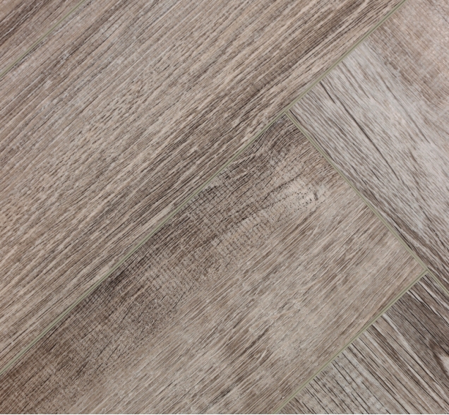 Виниловый ламинат SPC "Cronafloor" Herringbone Дуб Тулон (640*128*4,5 мм) — купить в Москве