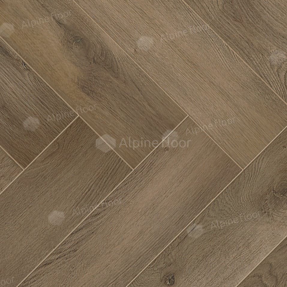 Ламинат "Alpine Floor" Herringbone Дуб Анжу (606*101*8 мм) — купить в Москве