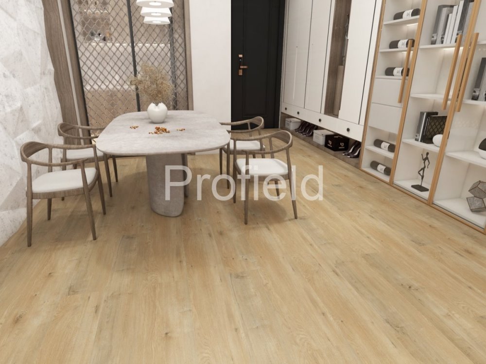 HSPC ламинат "Profield" Дуб Сиена (1200*228*5,5 мм) — купить в Москве