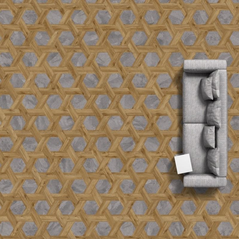 Виниловая плитка Wicker 268 (453*196*2,5 мм) — купить в Москве