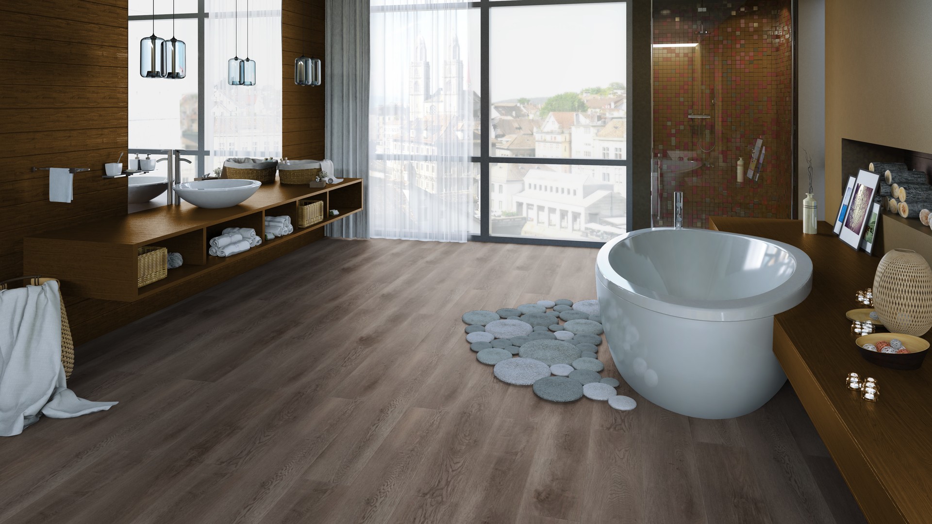 SPC ламинат "Tarkett" Deep House Ralph (1400*225*4,6 мм) — купить в Москве