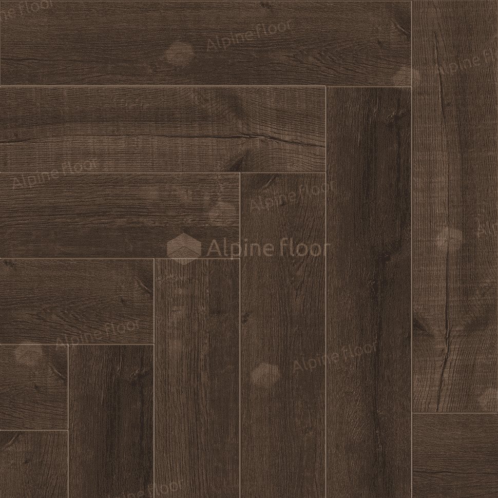 Виниловый ламинат "Alpine Floor" Parquet Light Дуб Альферац (600*125*4 мм) — купить в Москве