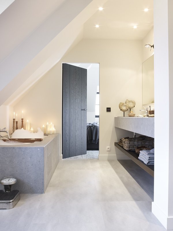 Замковая ПВХ плитка "Berry Alloc" Spirit Pro 55 CEMENT LIGHT GREY (610*914*5,5 мм) — купить в Москве