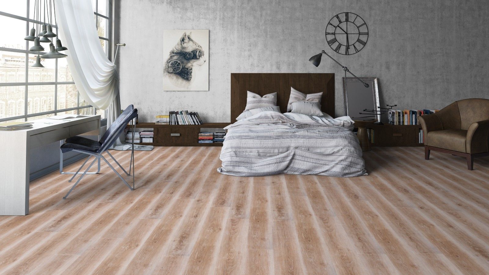 Ламинат "Tarkett" Robinson Дуб небраска (1292*194*8 мм) — купить в Москве