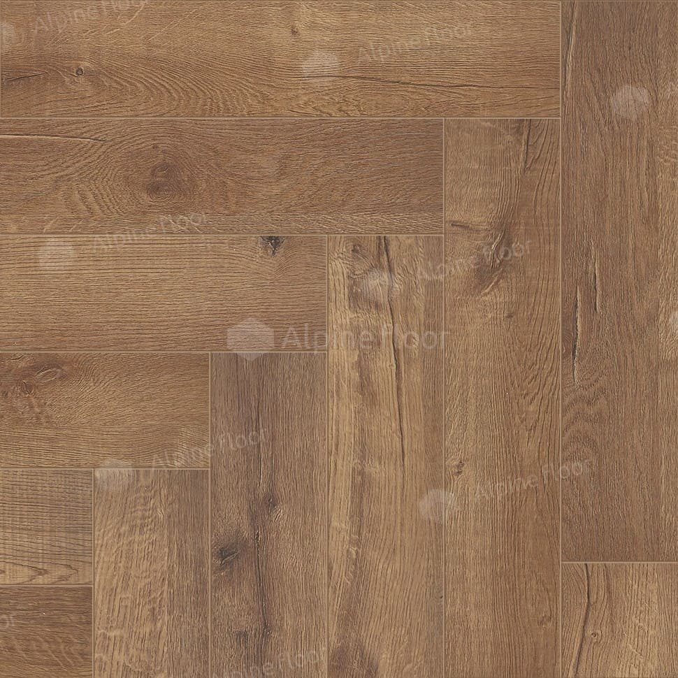 Виниловая плитка "Alpine Floor" Parquet LVT Дуб Royal (590*118*2,5 мм) — купить в Москве