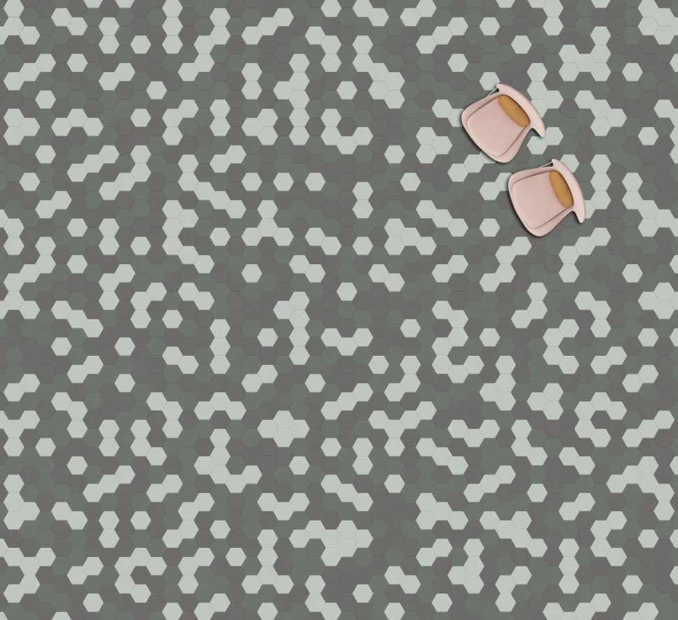 Виниловая плитка "Moduleo" Moods Hexagon 344 (226,32*196*2,5 мм) — купить в Москве