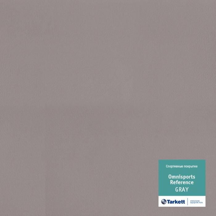 Спортивный линолеум "Tarkett" Omnisports R65 Grey (2 м) — купить в Москве