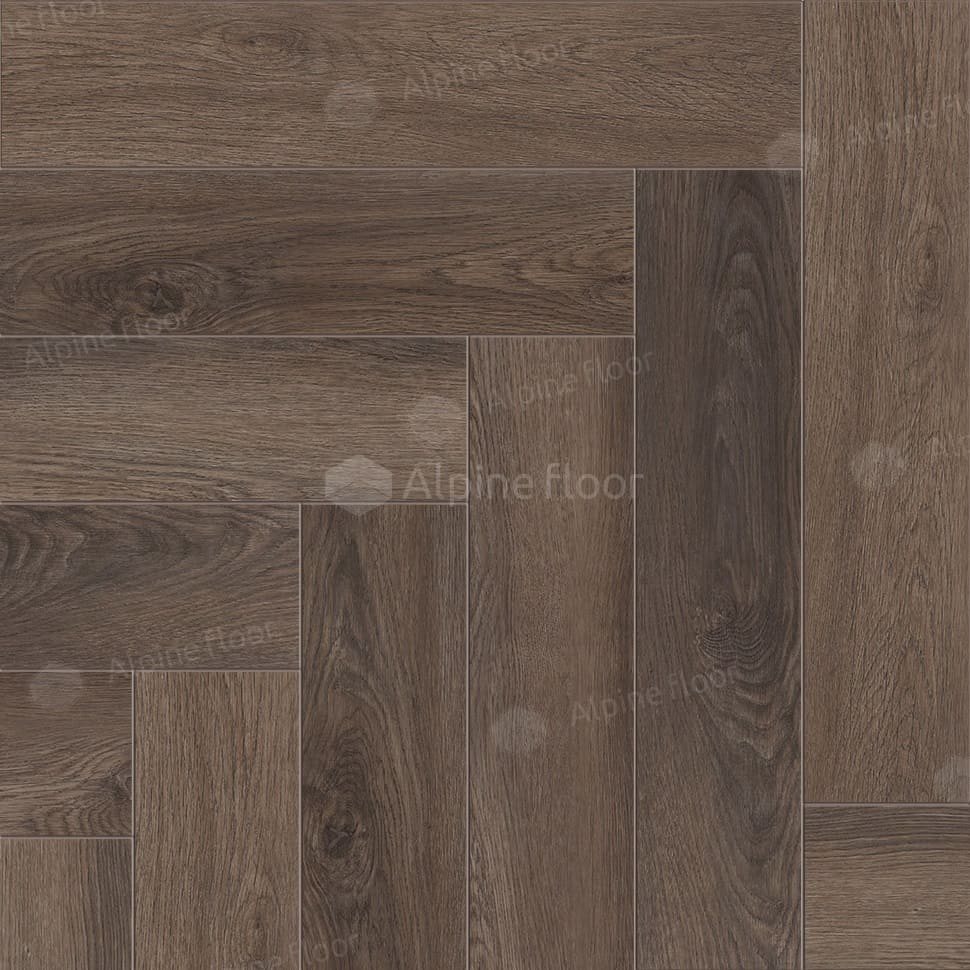Виниловая плитка "Alpine Floor" Parquet LVT Фафнир (590*118*2,5 мм) — купить в Москве