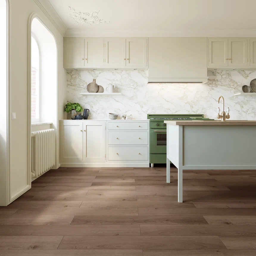 Кварцвиниловая плитка "Invictus" Highland Oak Chocolate (1219*178*2,5мм) — купить в Москве