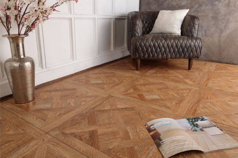 Замковая ПВХ плитка "Aquafloor" AF7004VS (600*600*7 мм) — купить в Москве