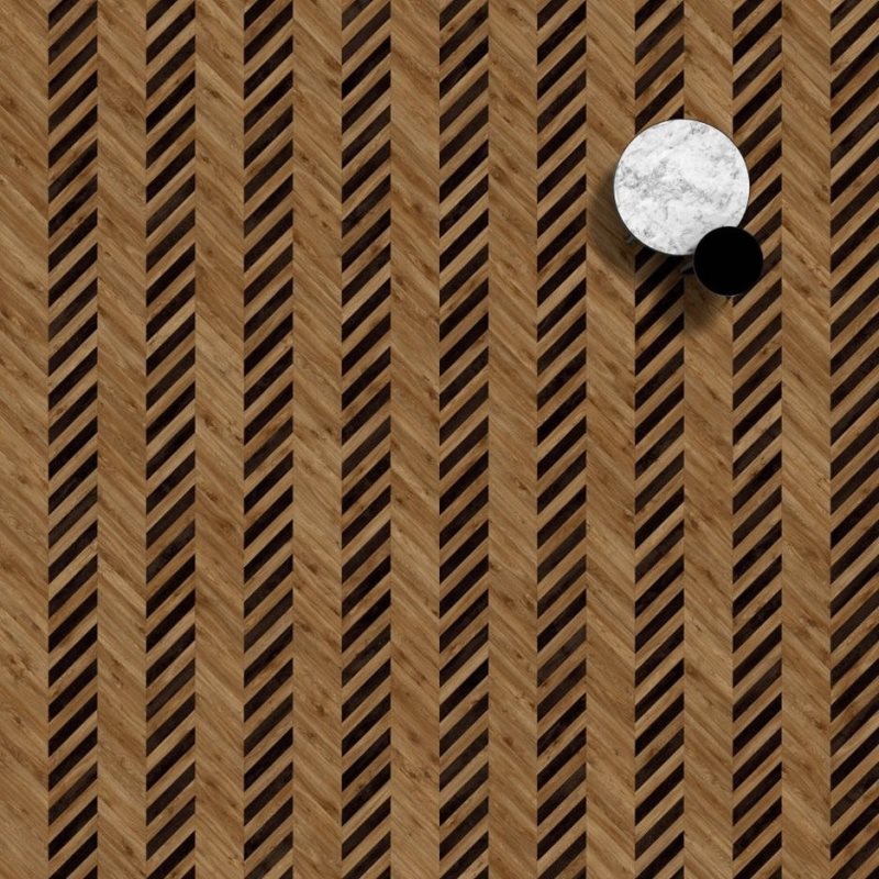 Виниловая плитка Chevron 419 (522,67*92,4*2,5 мм) — купить в Москве