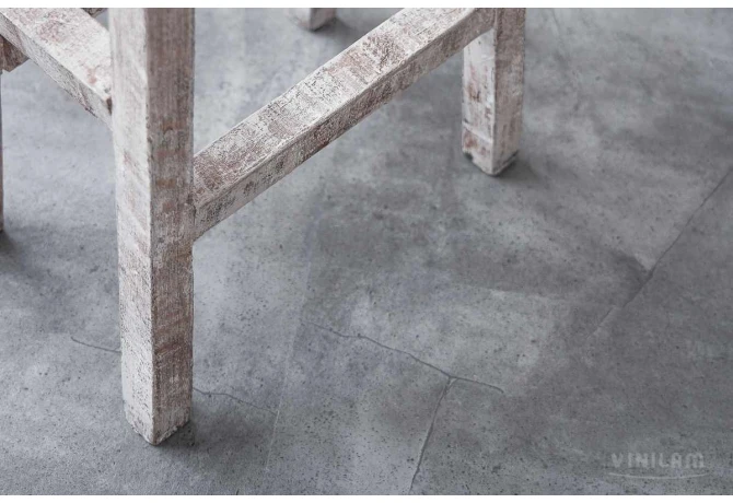 SPC ламинат Серый Бетон (940*470*6 мм) — купить в Москве