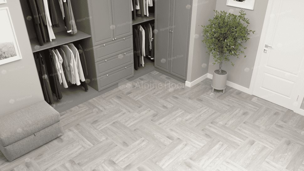 Виниловый ламинат "Alpine Floor" Parquet Light Дуб Полис (600*125*4 мм) — купить в Москве