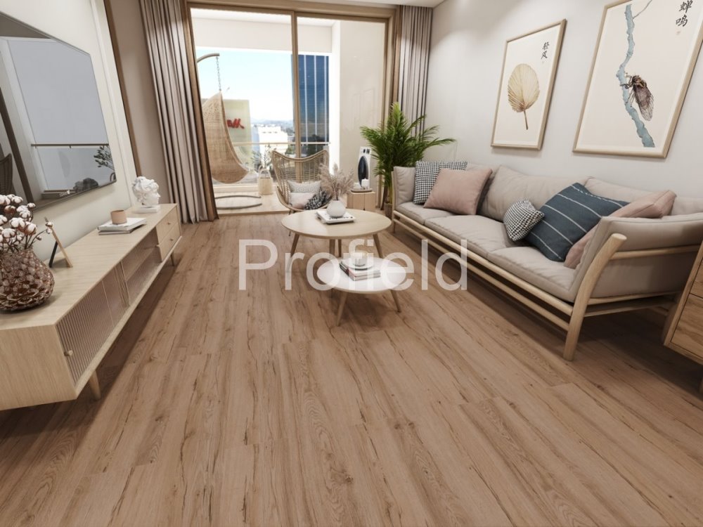 HSPC ламинат "Profield" Дуб Сполето (1200*228*5,5 мм) — купить в Москве