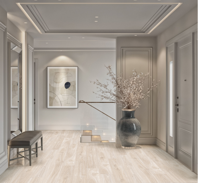 SPC ламинат "CronaFloor" Nano 4V Дуб Ампир (1200*180*3,5 мм) — купить в Москве