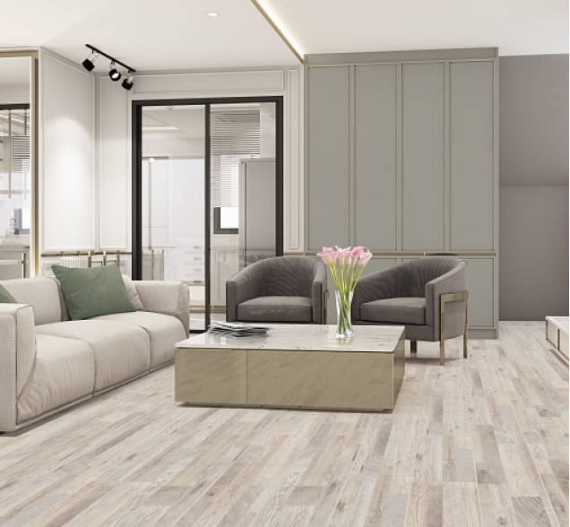 SPC ламинат "CronaFloor" Wood 4V Дуб Ориджин (1200*180*4 мм) — купить в Москве