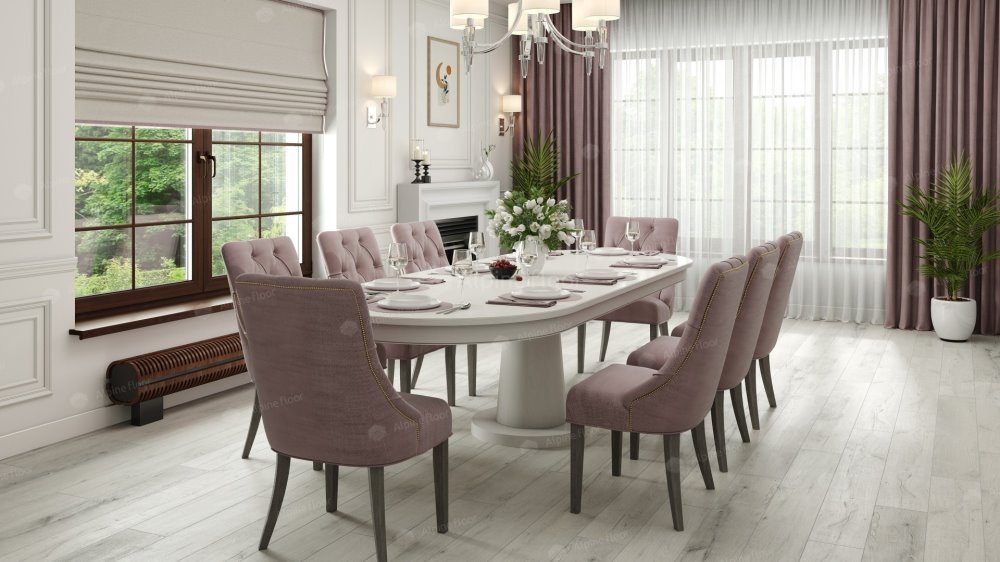 SPC Ламинат "Alpine Floor" Дуб слоновая (1220*183*8 мм) — купить в Москве