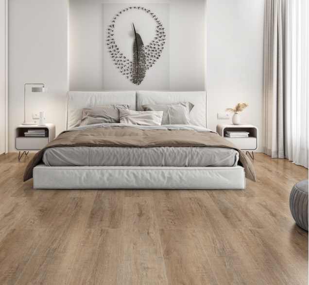 SPC ламинат "Royce" Enjoy Дуб Блэкрок Е308 (1200*180*3,5 мм) — купить в Москве