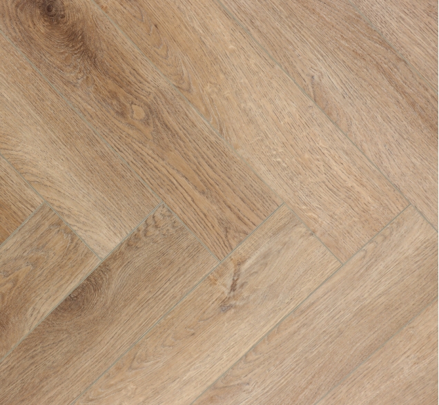 Виниловый ламинат SPC "Cronafloor" Herringbone Дуб Монпелье (640*128*4,5 мм) — купить в Москве