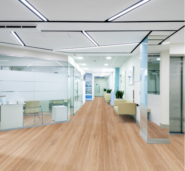 SPC ламинат "CronaFloor" Wood 4V Дуб Монтара (1200*180*4 мм) — купить в Москве