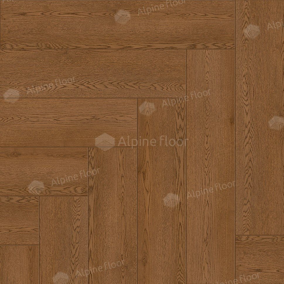 Виниловый ламинат "Alpine Floor" Parquet Light Дуб Селена (600*125*4 мм) — купить в Москве