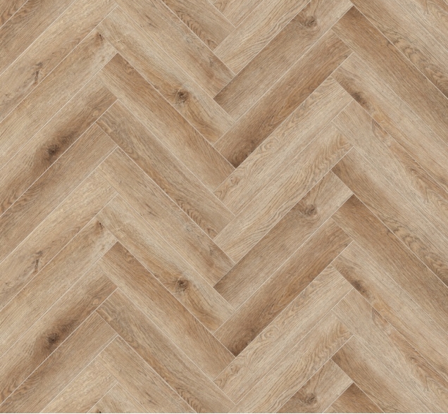 Виниловый ламинат SPC "Cronafloor" Herringbone Дуб Монпелье (640*128*4,5 мм) — купить в Москве