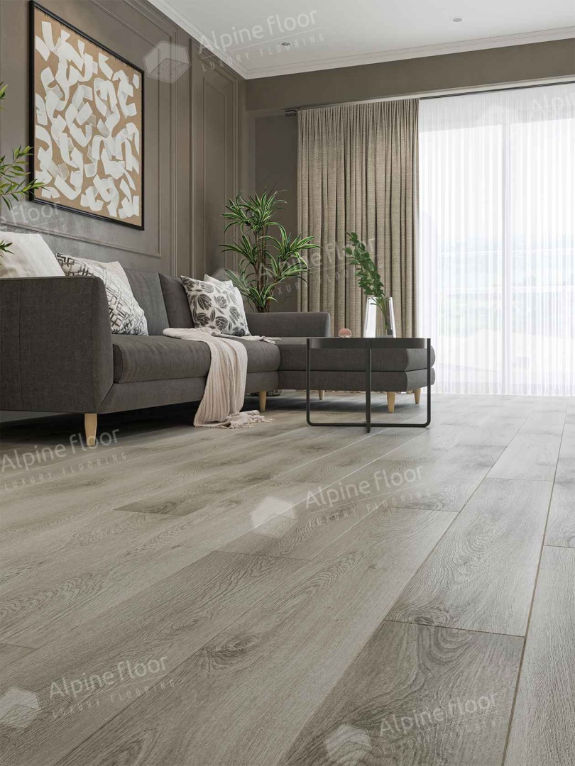 Кварцвиниловая плитка LVT "Alpine Floor" Негара (1219,2*184,15*2,5 мм) — купить в Москве