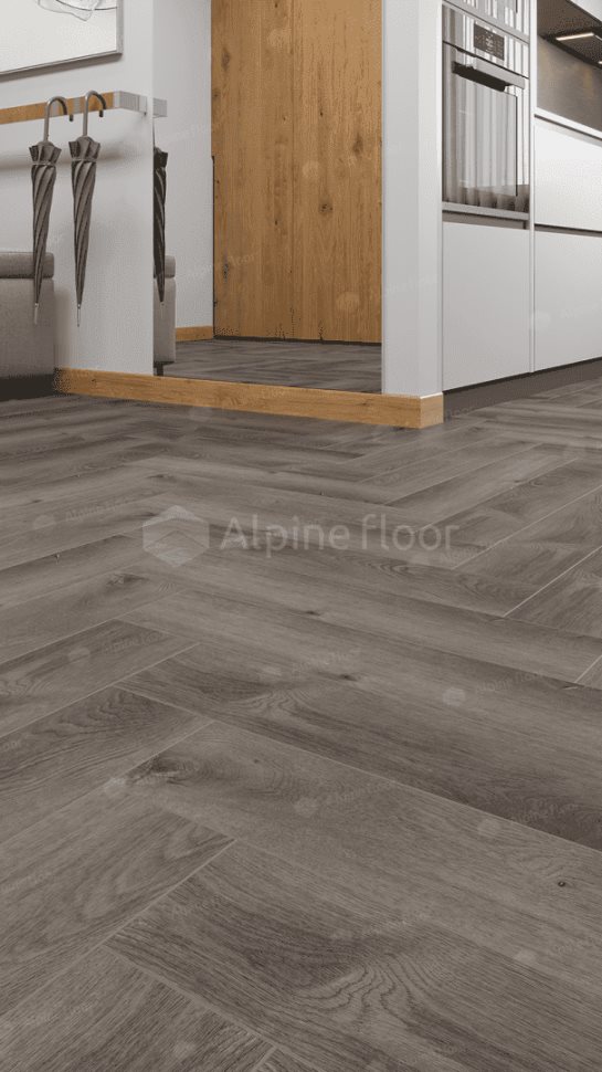 Виниловый ламинат "Alpine Floor" Parquet Light Дуб Мерга (600*125*4 мм) — купить в Москве