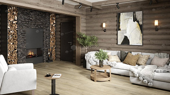 SPC Ламинат "Alpine Floor" Дуб сливочный (1220*183*8 мм) — фото и характеристики