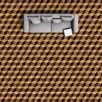 Виниловая плитка Big Diamond 357 (226,32*392*2,5 мм) — фото и характеристики